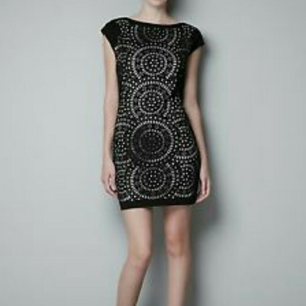 FREE Zara W&B Collection Little Black Dress